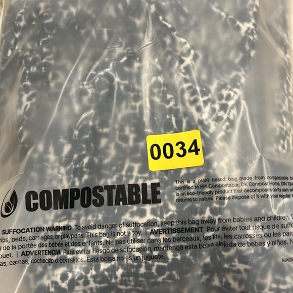 NEW GAP‎ | Puff Sleeve Black and White Smocked Waist Dress | Women’s Large - Picture 12 of 12